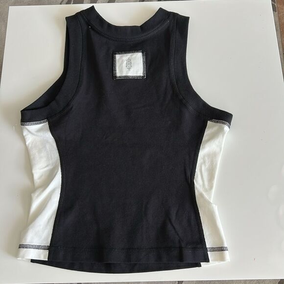 NWOT FREE PEOPLE MOVEMENT Women’s SLEEVELESS TANK TOP Black Size XS - Picture 2 of 10